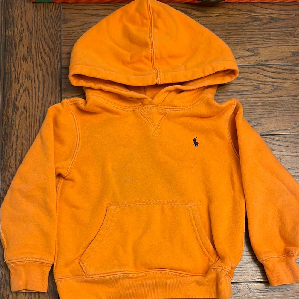 Ralph Lauren Orange Hoodie